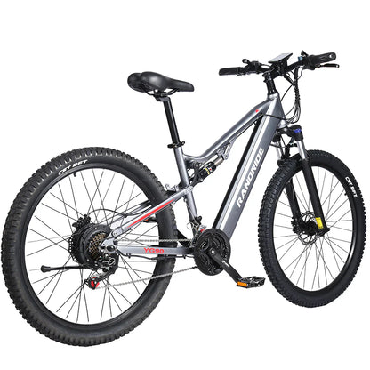 RANDRIDE YX90A Electric Bike – 1000W Motor | 48V 17Ah Battery | 27.5″ Tyres | Full Suspension | Hydraulic Brakes | Up to 90km Range | Electric Mountain Bike