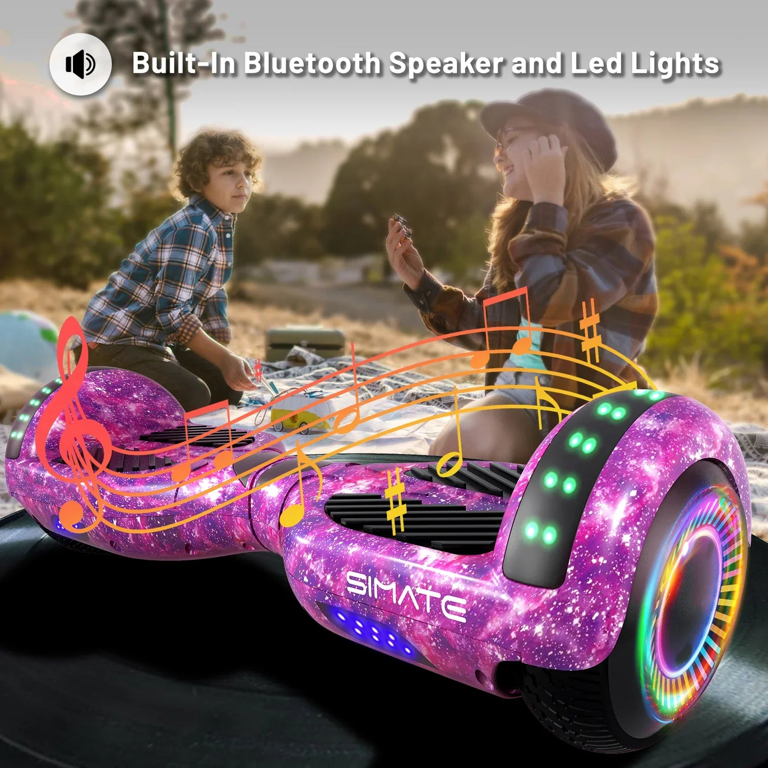 SIMATE Apato P6 Bluetooth Hoverboard