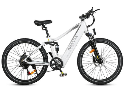 SAMEBIKE XD26-II Hybrid Electric Bike – 250W Motor | 48V 15Ah Battery | 70Nm Torque | 26″ Tyres | Dual Suspension | Up to 110km Range | All-Terrain Commuter E-Bike