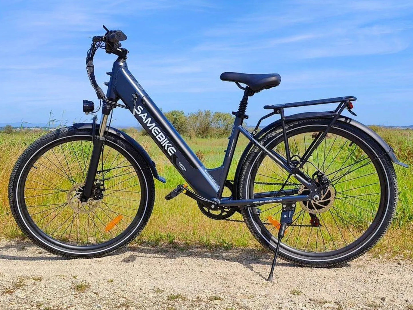 SAMEBIKE RS-A01 Pro Urban Electric Bike – 250W Motor | 36V 15Ah Battery | 55Nm Torque | 27.5″ Tyres | Up to 110km Range | City Commuter E-Bike