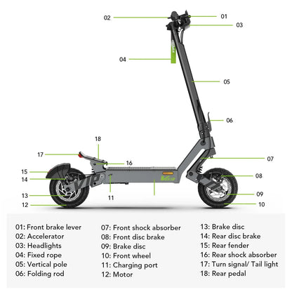 VIPCOO VS3 Electric Scooter – 