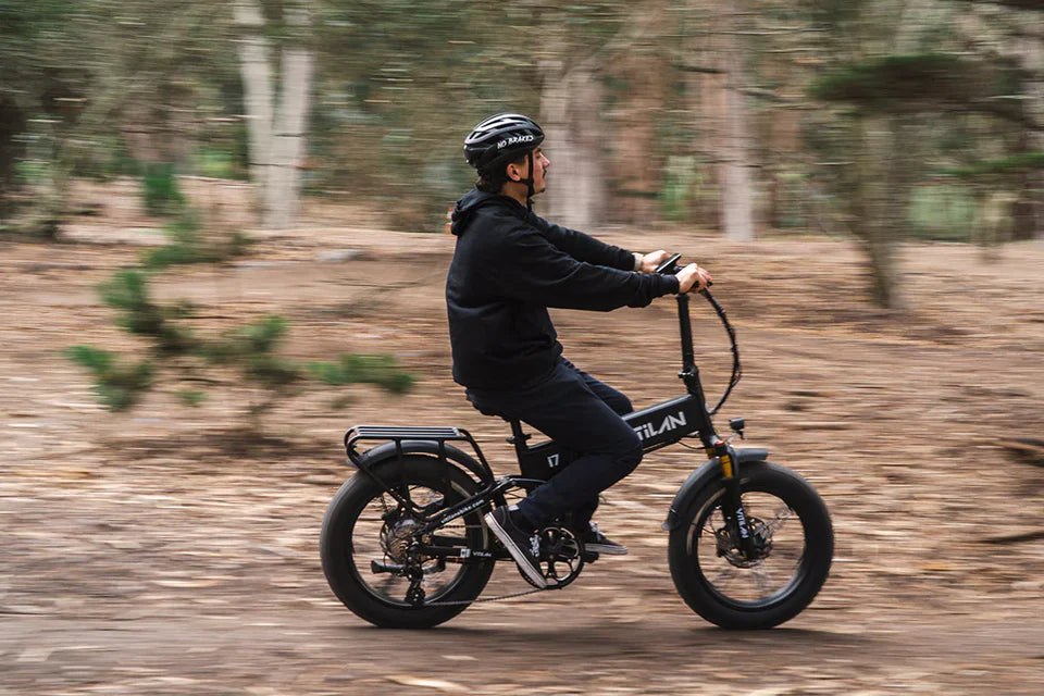 VITILAN i7 Pro 3.0 Electric Bike – 750W Motor | 48V 20Ah Samsung Battery | Full Suspension | 20″ × 4.0″ Fat Tyres | Folding All-Terrain E-Bike
