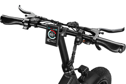 VITILAN i7 Pro 3.0 Electric Bike – 750W Motor | 48V 20Ah Samsung Battery | Full Suspension | 20″ × 4.0″ Fat Tyres | Folding All-Terrain E-Bike