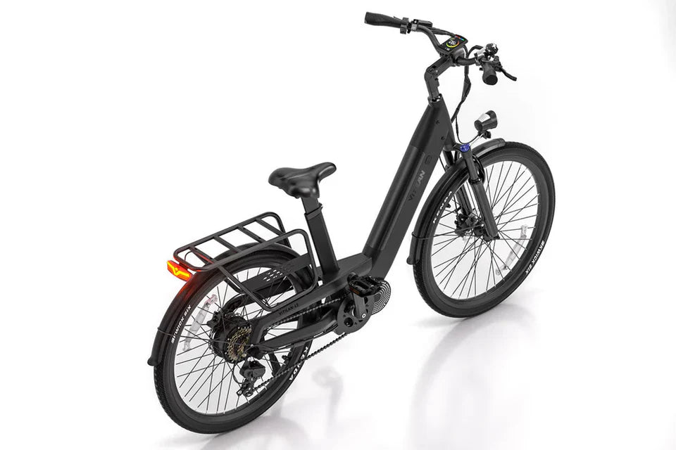 VITILAN L5 Urban Commuter Electric Bike – 500W Motor | 48V 15Ah Samsung Battery | Torque Sensor | Step-Through City E-Bike | Up to 104km Range