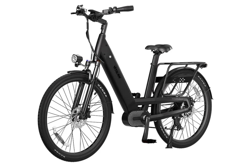 VITILAN L5 Urban Commuter Electric Bike – 500W Motor | 48V 15Ah Samsung Battery | Torque Sensor | Step-Through City E-Bike | Up to 104km Range