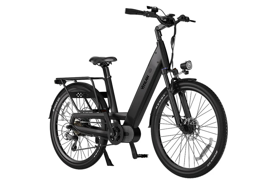 VITILAN L5 Urban Commuter Electric Bike – 500W Motor | 48V 15Ah Samsung Battery | Torque Sensor | Step-Through City E-Bike | Up to 104km Range