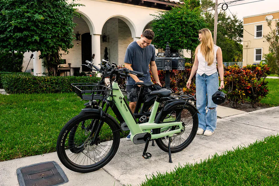 VITILAN L5 Urban Commuter Electric Bike – 500W Motor | 48V 15Ah Samsung Battery | Torque Sensor | Step-Through City E-Bike | Up to 104km Range
