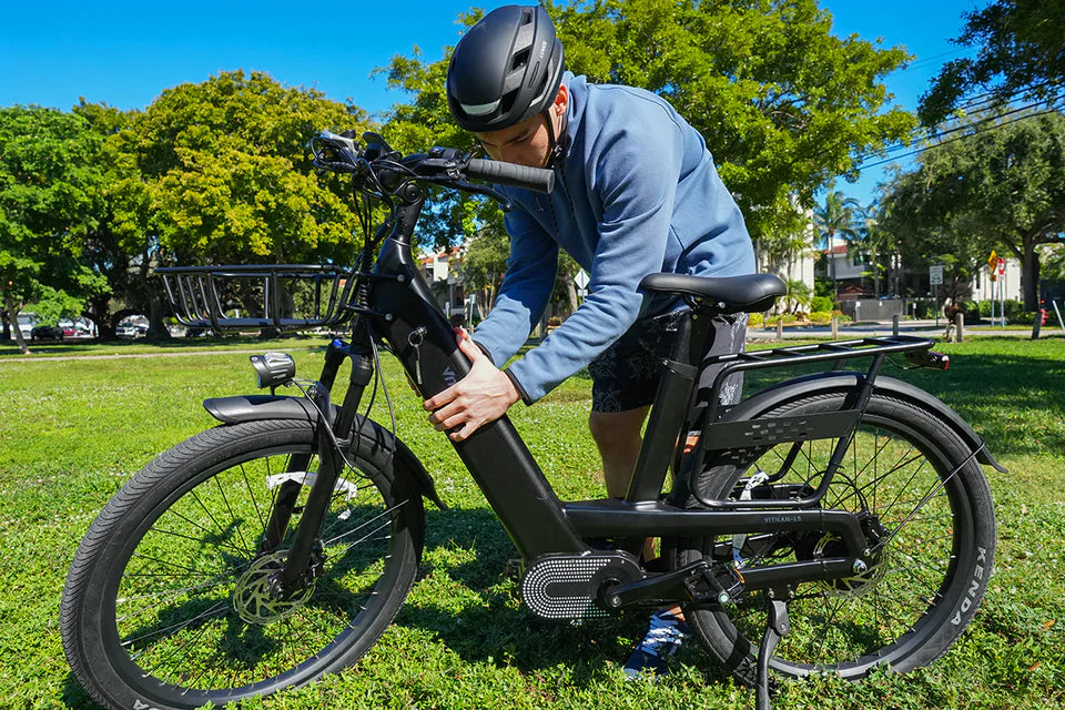 VITILAN L5 Urban Commuter Electric Bike – 500W Motor | 48V 15Ah Samsung Battery | Torque Sensor | Step-Through City E-Bike | Up to 104km Range