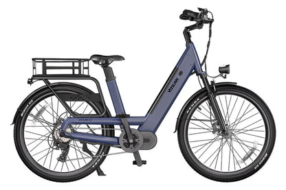 VITILAN L5 Urban Commuter Electric Bike – 500W Motor | 48V 15Ah Samsung Battery | Torque Sensor | Step-Through City E-Bike | Up to 104km Range