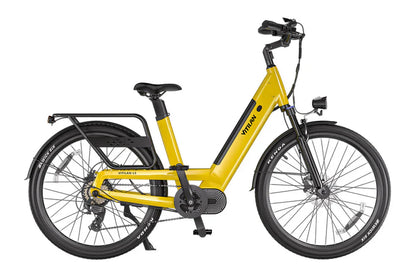 VITILAN L5 Urban Commuter Electric Bike – 500W Motor | 48V 15Ah Samsung Battery | Torque Sensor | Step-Through City E-Bike | Up to 104km Range