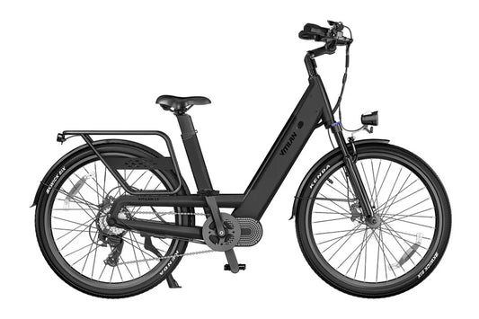 VITILAN L5 Urban Commuter Electric Bike – 500W Motor | 48V 15Ah Samsung Battery | Torque Sensor | Step-Through City E-Bike | Up to 104km Range