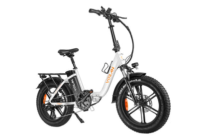 VITILAN U7 Step-Thru Folding Electric Bike – 750W Motor | 48V 20Ah Samsung Battery | 20″ × 4.0″ Fat Tyres | Folding Step-Through E-Bike