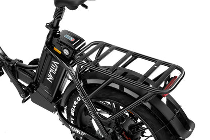VITILAN U7 Step-Thru Folding Electric Bike – 750W Motor | 48V 20Ah Samsung Battery | 20″ × 4.0″ Fat Tyres | Folding Step-Through E-Bike