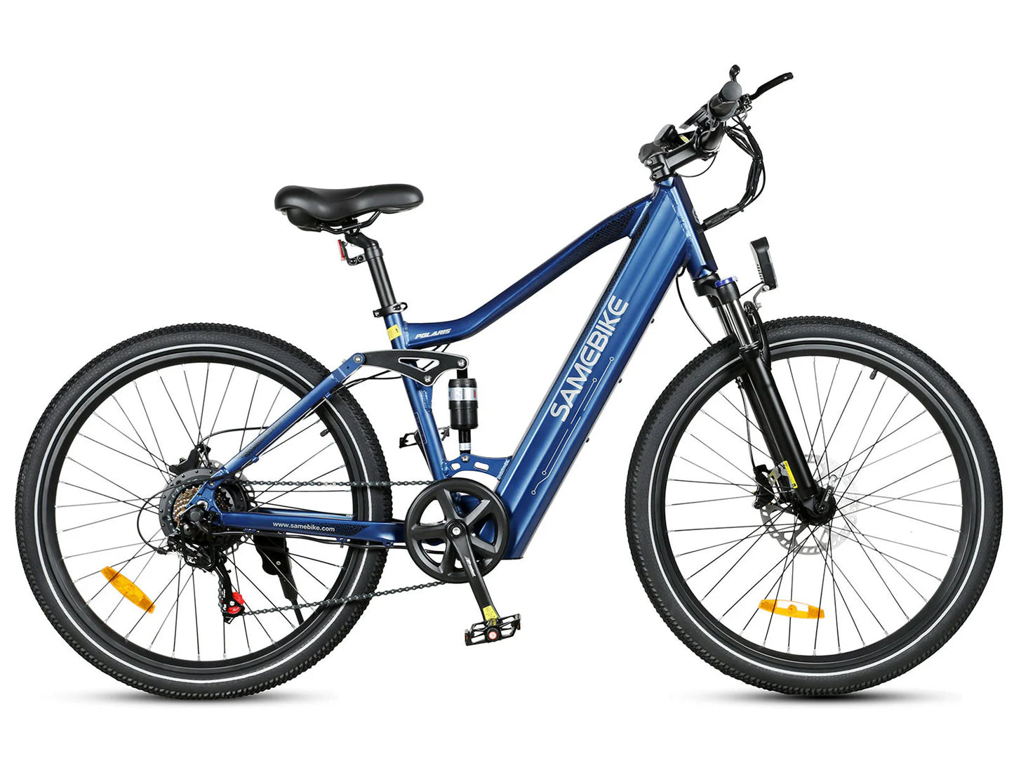 SAMEBIKE XD26-II Hybrid Electric Bike – 250W Motor | 48V 15Ah Battery | 70Nm Torque | 26″ Tyres | Dual Suspension | Up to 110km Range | All-Terrain Commuter E-Bike