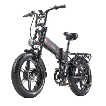 RANDRIDE YX20M Folding Electric Bike – 1000W Motor | 48V 17Ah Battery | 20″ × 4.0″ Fat Tyres | Full Suspension | Up to 90km Range | Folding All-Terrain E-Bike