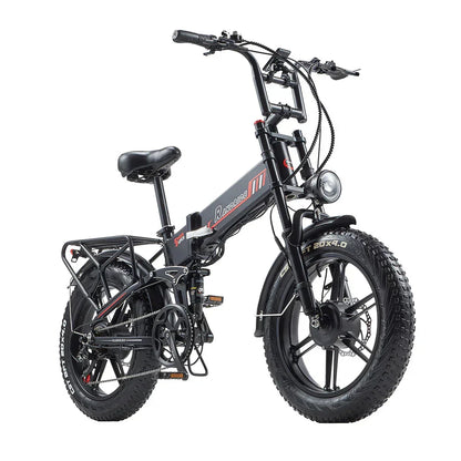 RANDRIDE YX20M Folding Electric Bike – 1000W Motor | 48V 17Ah Battery | 20″ × 4.0″ Fat Tyres | Full Suspension | Up to 90km Range | Folding All-Terrain E-Bike