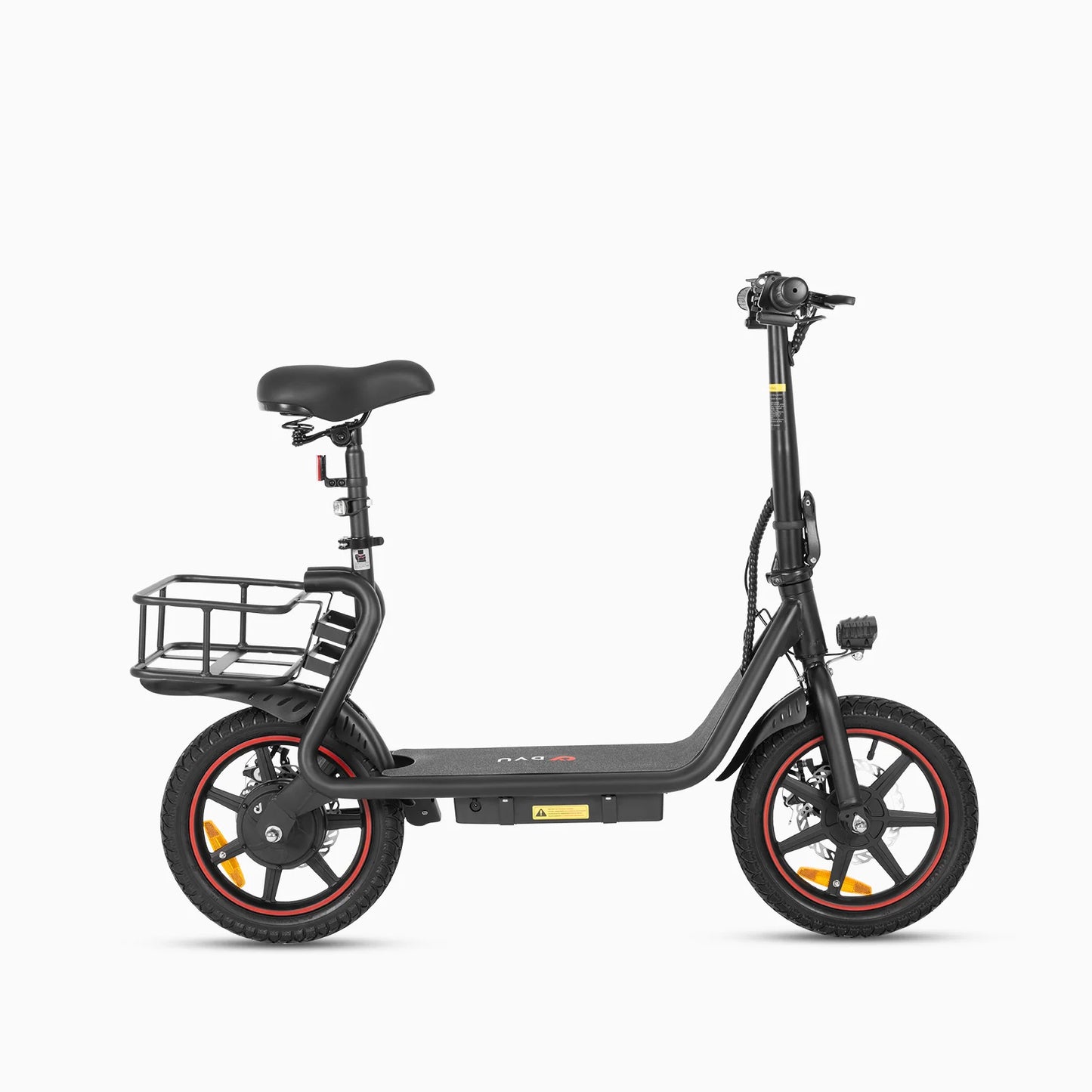 DYU C4 Folding Electric Bike – 250W Motor | 10Ah Battery