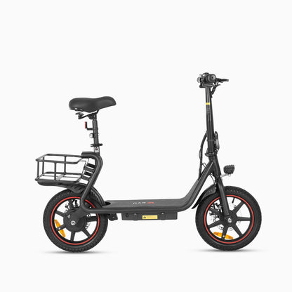 DYU C4 Folding Electric Bike – 250W Motor | 10Ah Battery