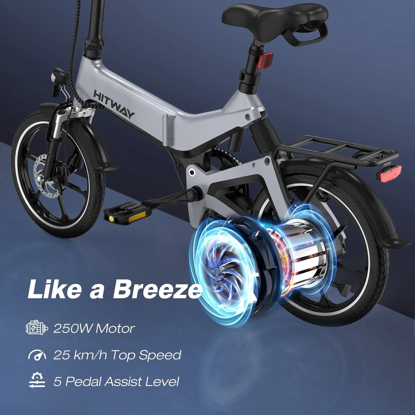 Hitway BK2 Folding Electric Bike