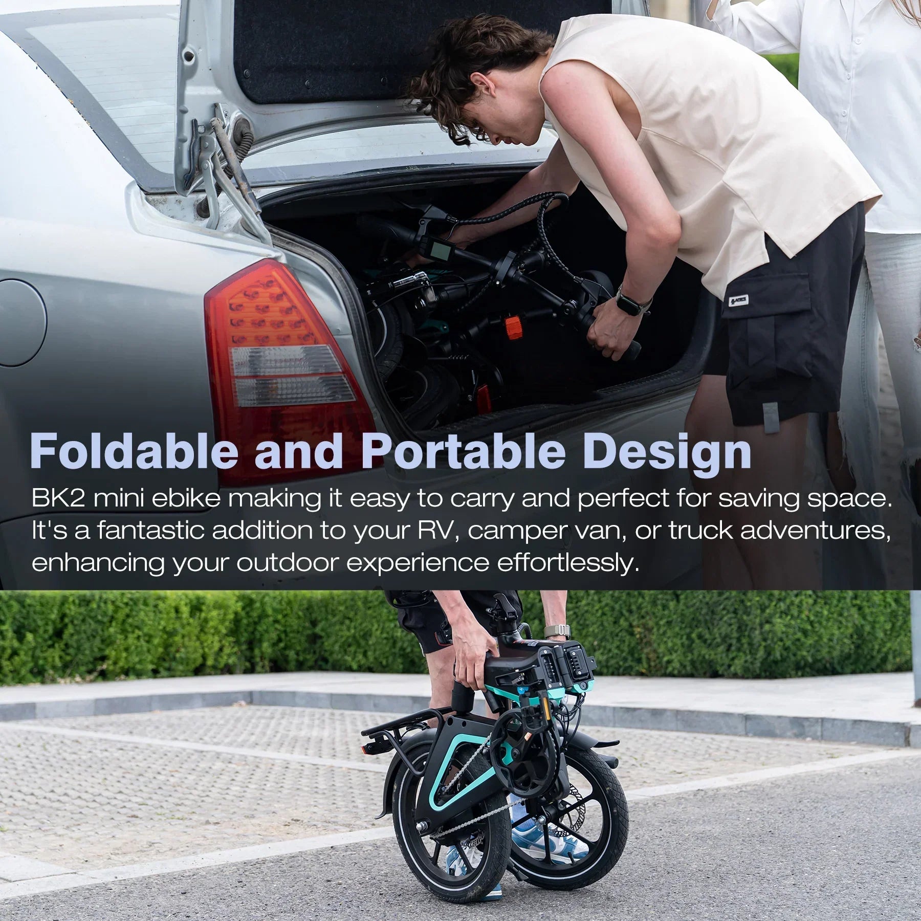 Hitway BK2 Folding Electric Bike