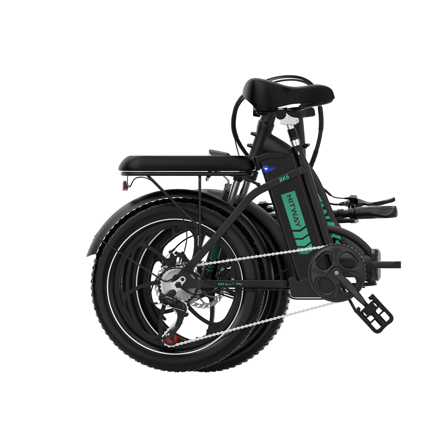 Hitway BK6S Folding Electric Bike – 250W Motor | 12Ah Battery