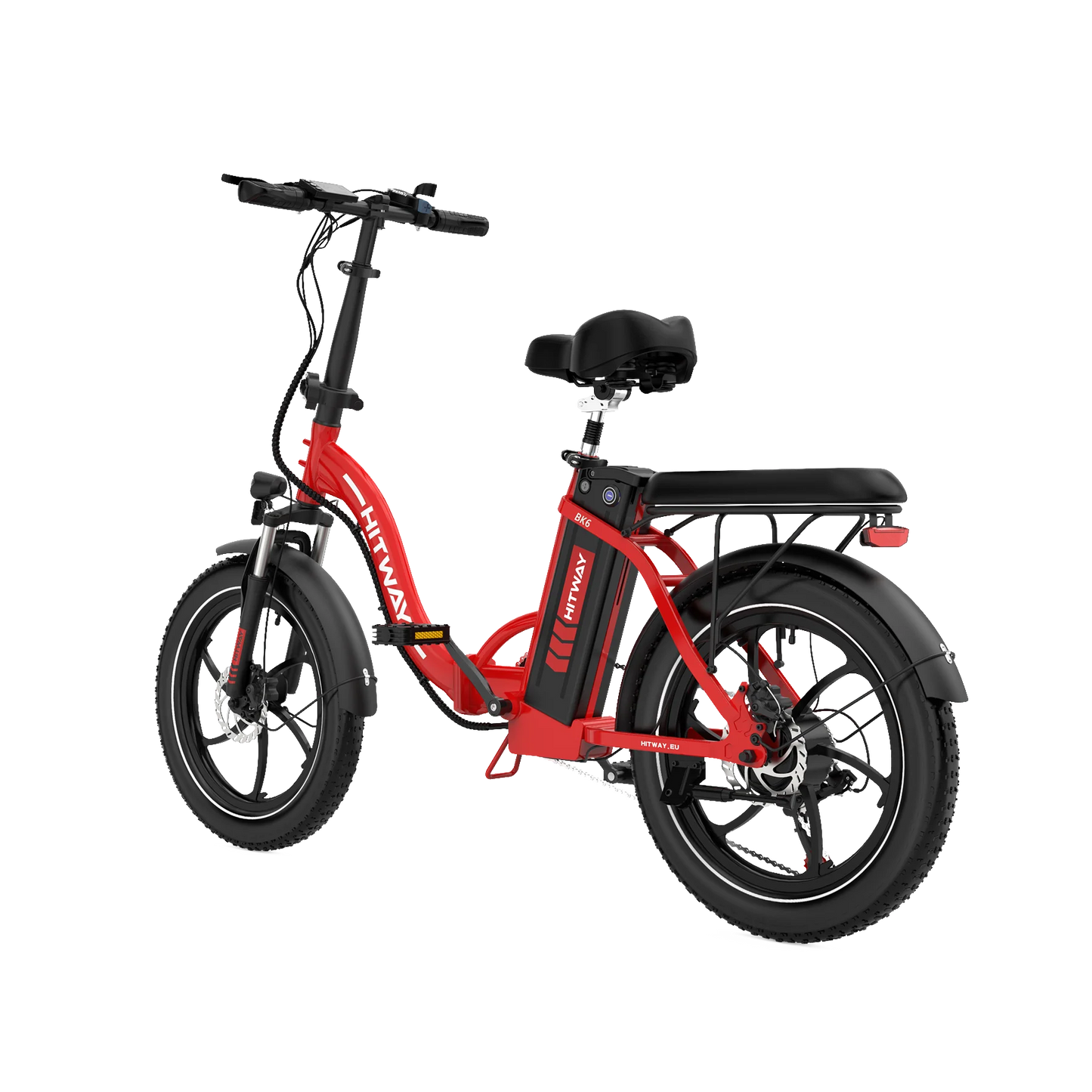 Hitway BK6S Folding Electric Bike – 250W Motor | 12Ah Battery