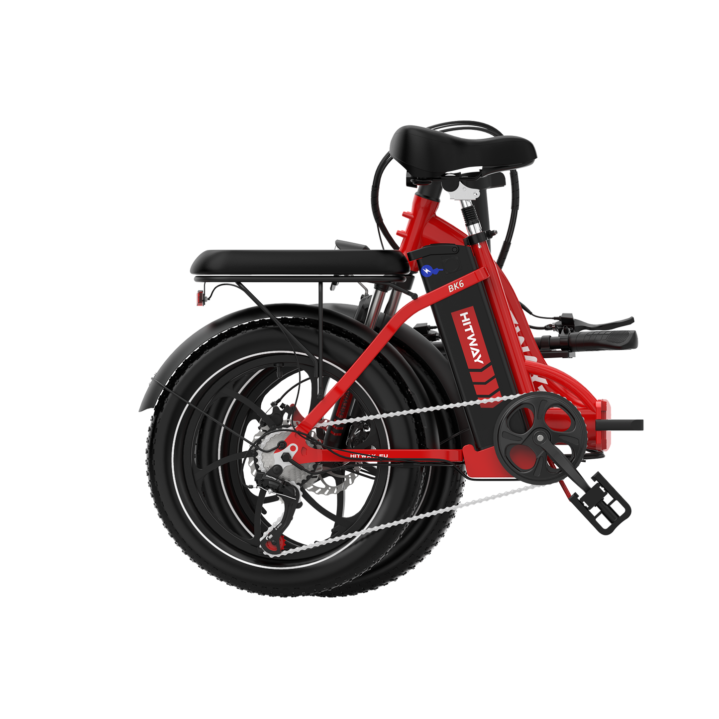 Hitway BK6S Folding Electric Bike – 250W Motor | 12Ah Battery
