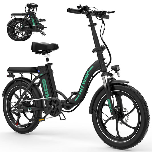 Hitway BK6S Folding Electric Bike – 250W Motor | 12Ah Battery