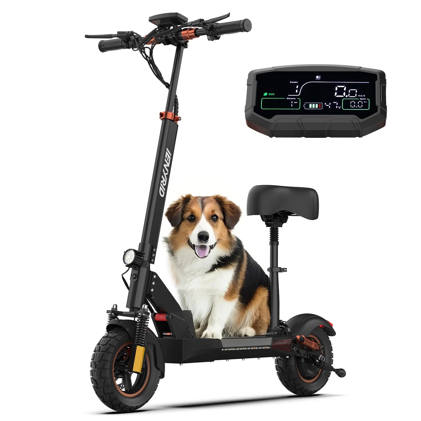 M4 Pro S+ Seated Electric Scooter –