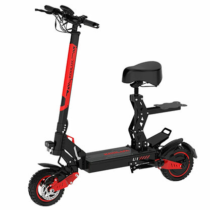 KOOLUX U1 Electric Scooter – 500W Motor | 48V 15.6Ah Battery | 10″ Tyres | Dual Disc Brakes | Up to 70km Range | Folding Urban E-Scooter