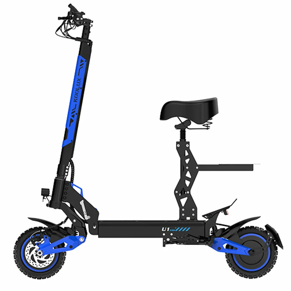 KOOLUX U1 Pro Electric Scooter – Dual 500W Motors | 48V 20.8Ah Battery | 10″ Tyres | Dual Disc Brakes | Up to 70km Range | High-Performance Urban E-Scooter