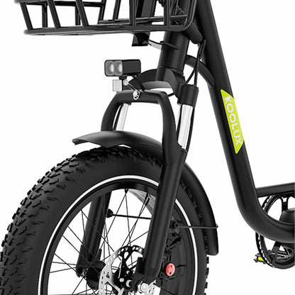 KOOLUX X7 Electric Bike – 750W Motor | 48V 25Ah Battery | 20″ × 4.0″ Fat Tyres | Hydraulic Brakes | Up to 120km Range | Cargo Utility E-Bike