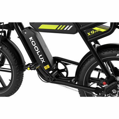 KOOLUX X9 Pro Electric Bike – 750W Motor | 48V 25Ah Battery | 20″ × 4.0″ Fat Tyres | Hydraulic Brakes | Up to 150km Range | Folding All-Terrain E-Bike