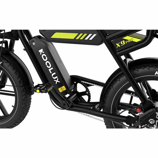KOOLUX X9 Pro Electric Bike – 750W Motor | 48V 25Ah Battery | 20″ × 4.0″ Fat Tyres | Hydraulic Brakes | Up to 150km Range | Folding All-Terrain E-Bike