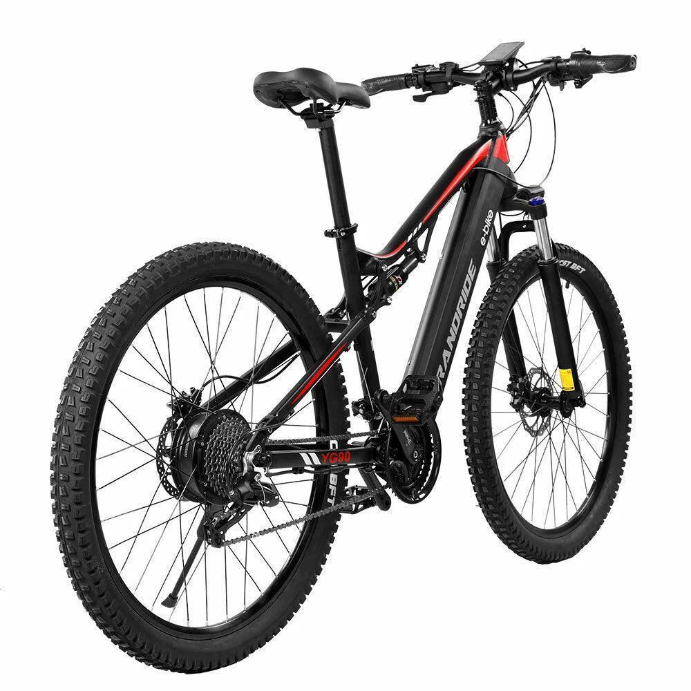 RANDRIDE YG90B Electric Bike – 1000W Motor | 48V 17Ah Battery | 27.5″ / 29″ Wheels | Hydraulic Brakes | Up to 90km Range | Full Suspension E-Mountain Bike