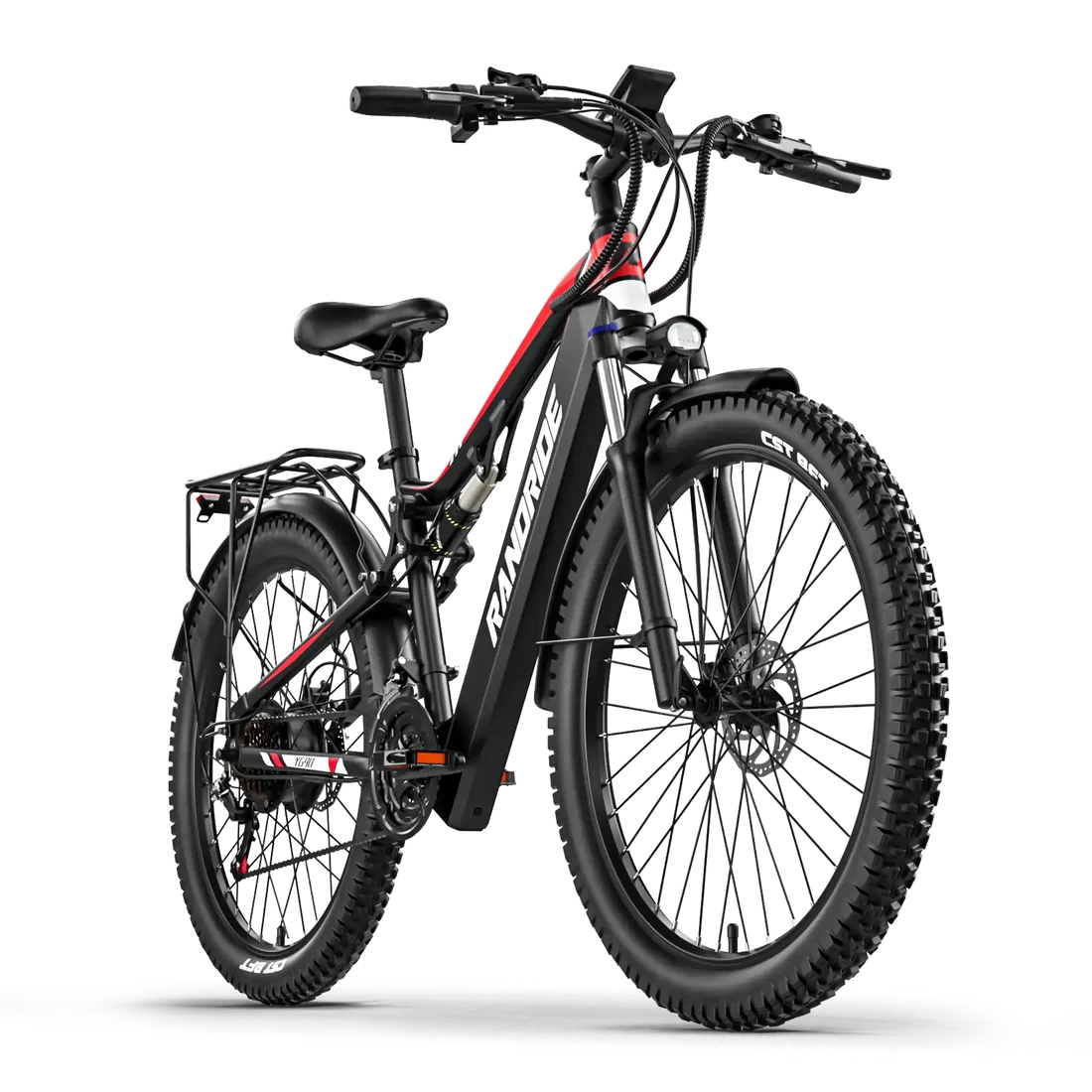 RANDRIDE YG90B Electric Bike – 1000W Motor | 48V 17Ah Battery | 27.5″ / 29″ Wheels | Hydraulic Brakes | Up to 90km Range | Full Suspension E-Mountain Bike