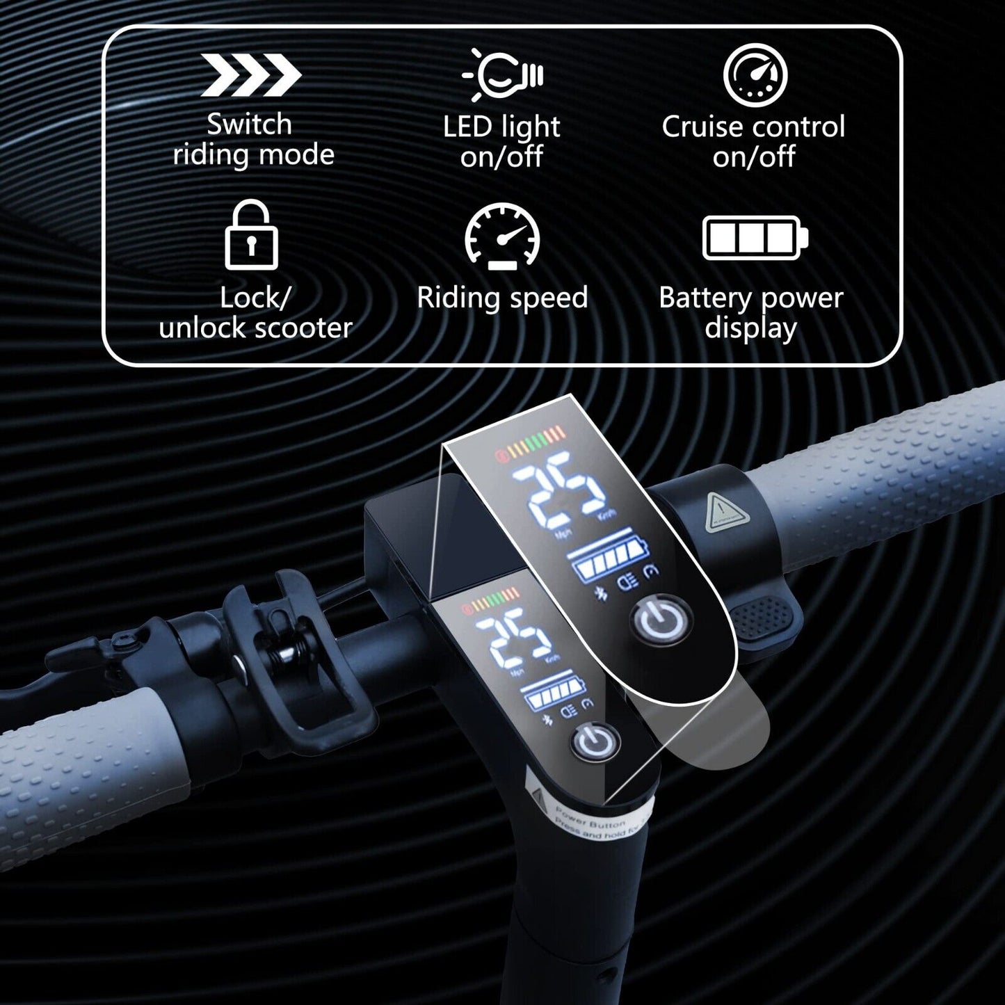 AOVOPRO AV01 Electric Scooter – 350W Motor | 10.5Ah Battery