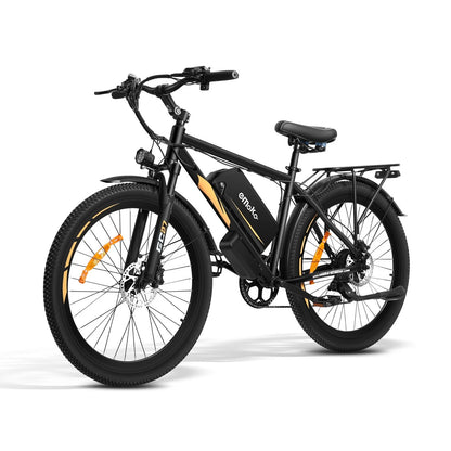 EMOKO EC27 Electric Bike – 250W Motor | Dual 48V 17.5Ah Battery | 27.5″ Hybrid Tires | 150km Long Range | Delivery/Commuter E-Bike