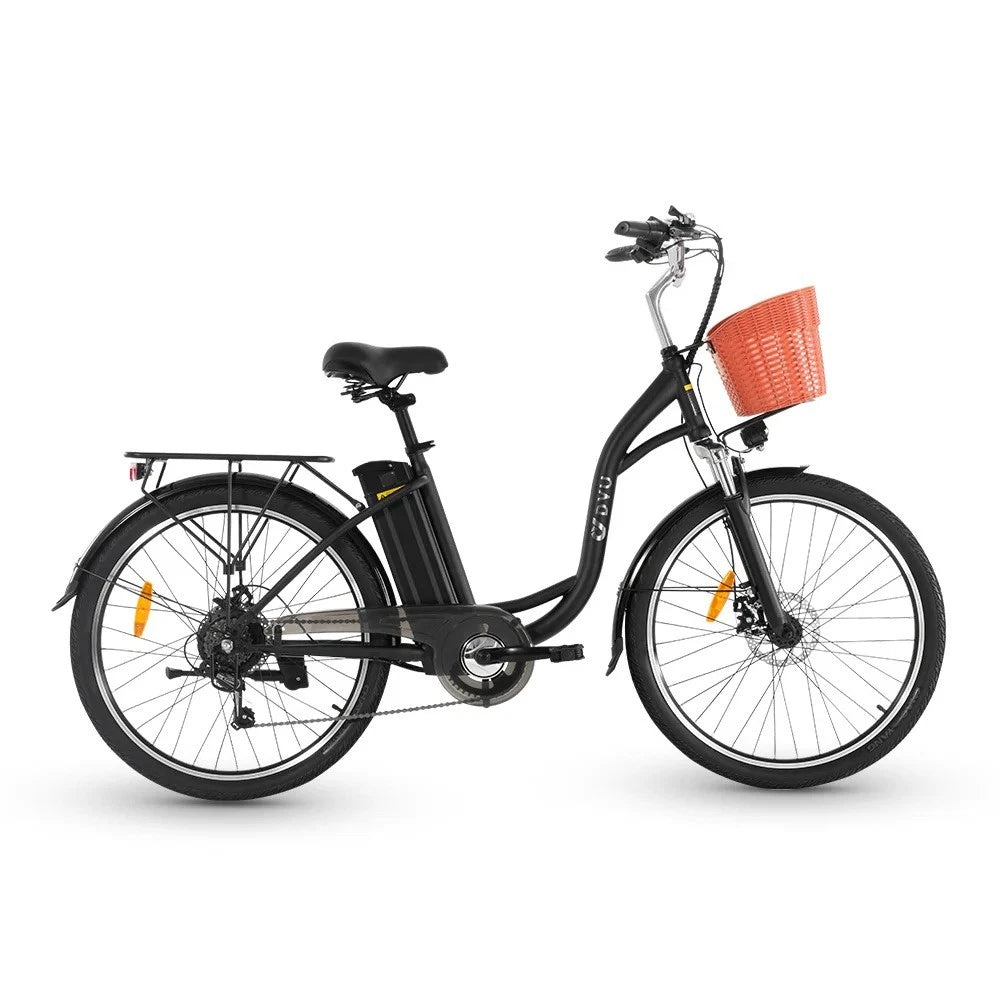 DYU C6 26″ City Electric Bike – Step-Through Commuter E‑Bike (UK)