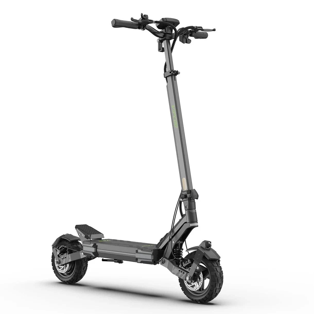 VIPCOO VS6 Fat-Tire Electric Scooter – 1000W Motor | 48V 18.2Ah Battery | 10″ Tires | Disc Brakes | 40-55 km Range | Adult Off-Road E-Scooter