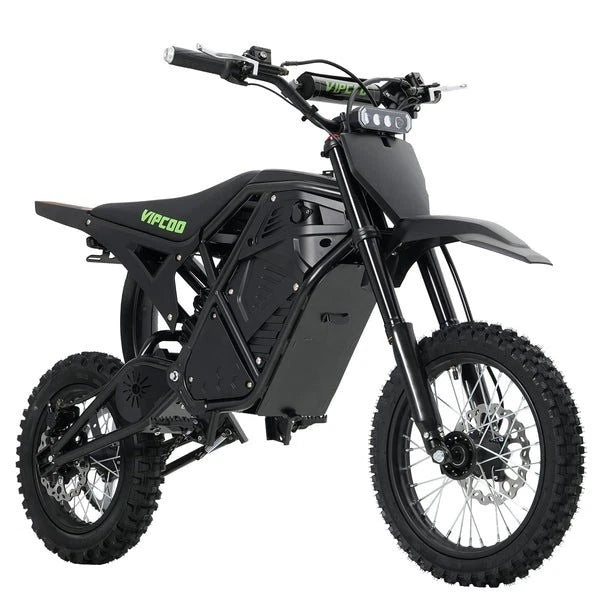 VIPCOO H3 Electric Dirt Bike – 3500W Motor | 48V 23Ah Battery | Off-Road Cruiser