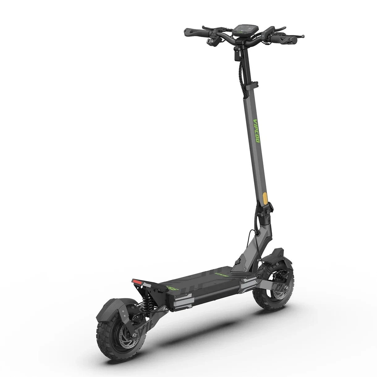 VIPCOO VS6 Fat-Tire Electric Scooter – 1000W Motor | 48V 18.2Ah Battery | 10″ Tires | Disc Brakes | 40-55 km Range | Adult Off-Road E-Scooter