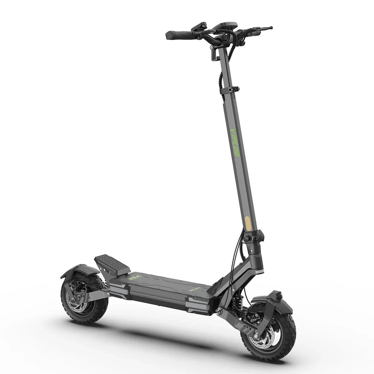 VIPCOO VS6 Fat-Tire Electric Scooter – 1000W Motor | 48V 18.2Ah Battery | 10″ Tires | Disc Brakes | 40-55 km Range | Adult Off-Road E-Scooter