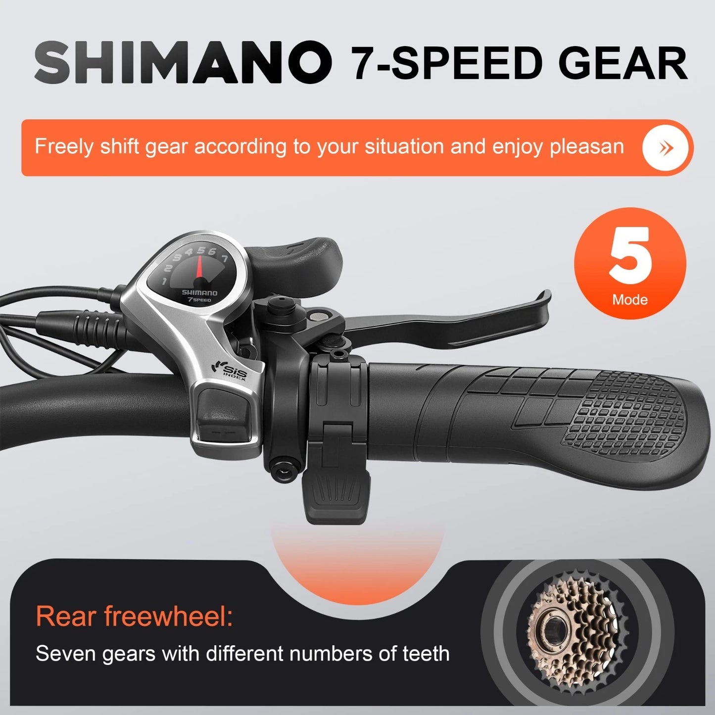EMOKO EC27 Electric Bike – 250W Motor | Dual 48V 17.5Ah Battery | 27.5″ Hybrid Tires | 150km Long Range | Delivery/Commuter E-Bike