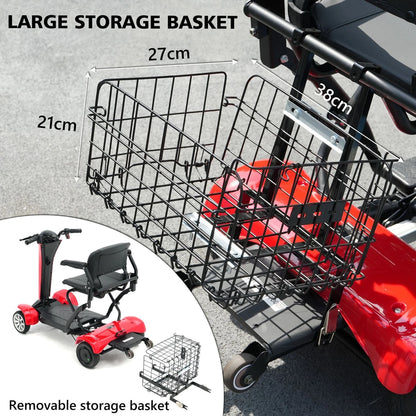 Hidoes P1 Foldable Quad Scooter – 250W Motor | 36V Battery | 14″ Tires | Lightweight Adult Electric Scooter