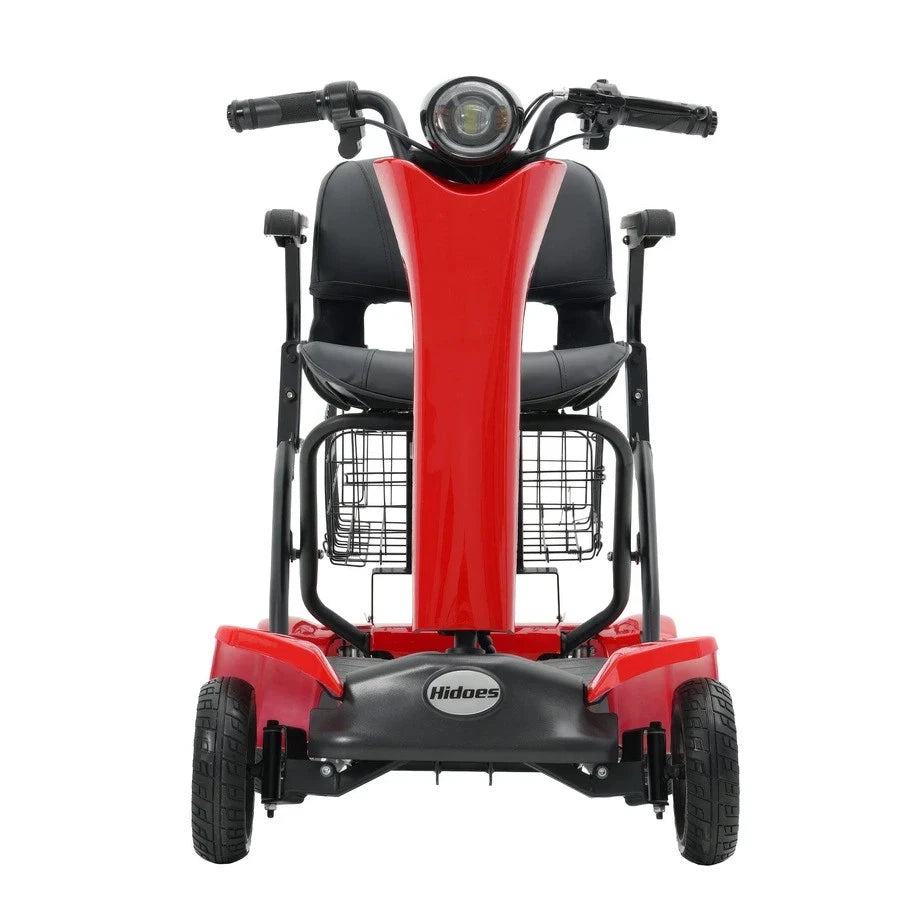 Hidoes P1 Foldable Quad Scooter – 250W Motor | 36V Battery | 14″ Tires | Lightweight Adult Electric Scooter