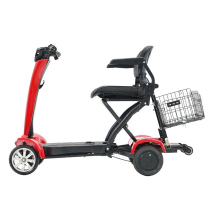 Hidoes P1 Foldable Quad Scooter – 250W Motor | 36V Battery | 14″ Tires | Lightweight Adult Electric Scooter