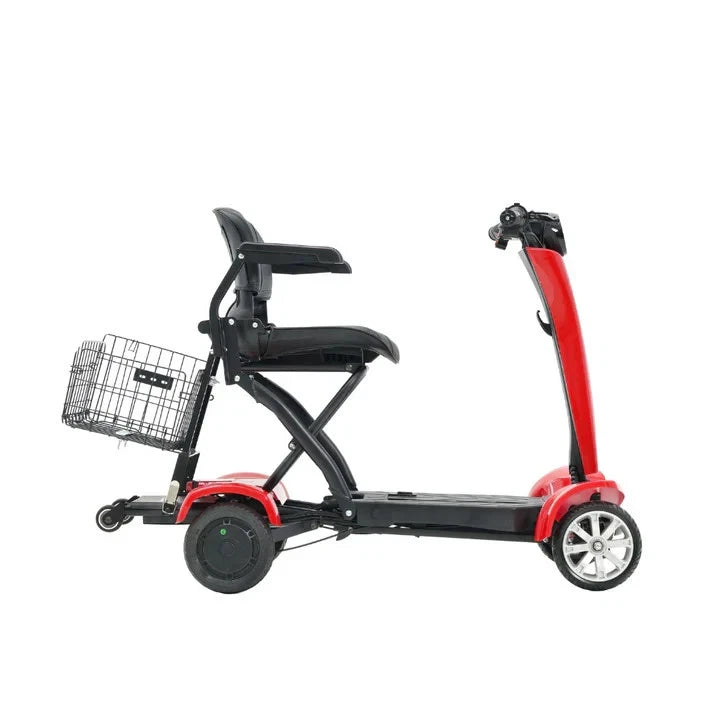 Hidoes P1 Foldable Quad Scooter – 250W Motor | 36V Battery | 14″ Tires | Lightweight Adult Electric Scooter